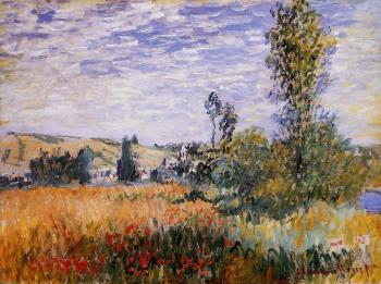 Claude Oscar Monet : Landscape at Vetheuil